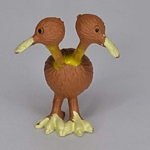 Pokemon 2000s Mini Vinyl RL Gumball Toy Miniature Size Doduo Action Figure - Picture 2 of 7